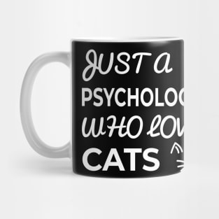 psychologist cat owner Mug